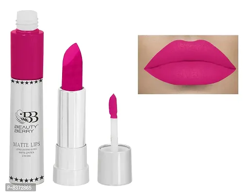 Beauty Berry Matte Lips 2 IN 1 Long Lasting Gloss Matte Lipstick (Marry)-thumb3