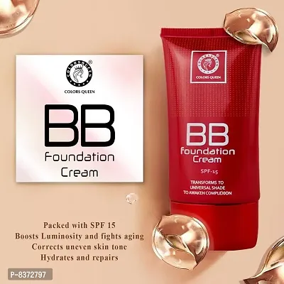 Colors Queen BB Foundation Cream With SPF-15 (Rose Ivory)-thumb2