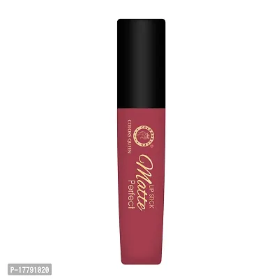 Colors Queen Matte Perfect Lipstick - 100% Non Transfer, Waterproof Matte Lipstick, Liquid Lipstick Matte, 18 hour Stay, Long Lasting Matte Lipstick for women (Party Pink)-thumb2