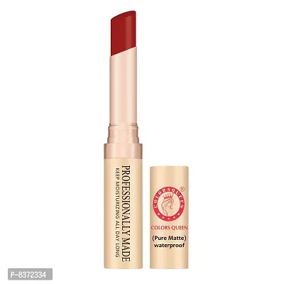 Colors Queen Beauty Lip Non Transfer Matte Lipstick (Karina Orange)-thumb3