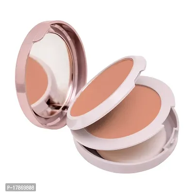 Colors Queen Oil Control Compact Powder, Compact Powder for Fair Skin Tone - Sand 20 g-thumb3