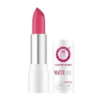 Colors Queen Rich Matte Lipstick (Neon Pink, 3.8g)-thumb2