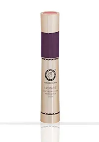 Colors Queen 2 in 1 Long Lasting Matte Lipstick (Wine) With Soft Kajal-thumb3