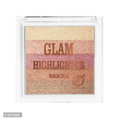 Colors Queen Professional Make up Shimmer Glam Highlighter Brick-thumb4