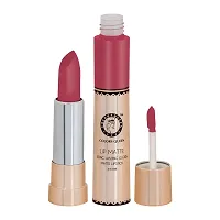 Colors Queen 2 in 1 Matte Lipstick Lip Matte Long Lasting Gloss, Waterproof, Non Transferable Sexy Peach (8 Gram)-thumb2