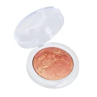 Colors Queen Terracotta Shimmer Blusher Contour (Ebony Peach, 6g)-thumb1