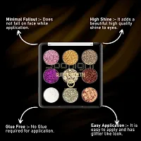 Colors Queen Spotlight Glitter Eyeshadow Palette For Professional Make Up (01)-thumb3