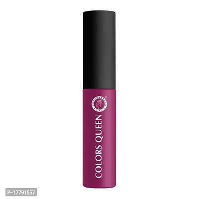 Colors Queen Mellow Matte Lip Cream, Long Wear Liquid Matte Lipstick, Velvety Soft Finish, Weightless Formula, Long Lasting Lipstick, Matte Liquid Lipstick for Women (06 - Icon)-thumb5