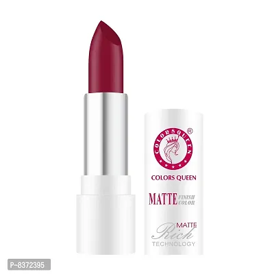 Colors Queen Rich Matte Lipstick (Russian Red, 3.8g)-thumb3