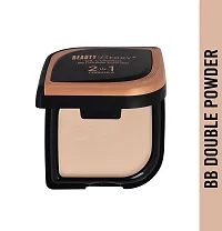 Beauty Berry Oil Control BB Double Powder 2 IN 1 Formula Compact Powder (Beige)-thumb1