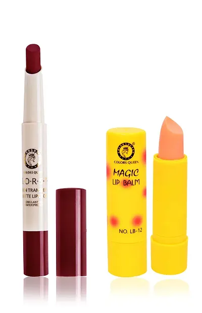 Colors Queen Non Transfer Lipstick With Lip Balm