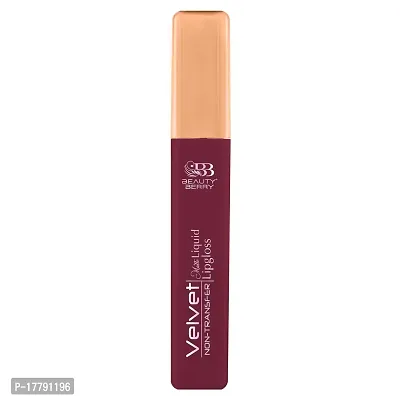 Beauty Berry Velvet Non Transfer Liquid Lipstick for Women (Sweet Eighteen)-thumb4