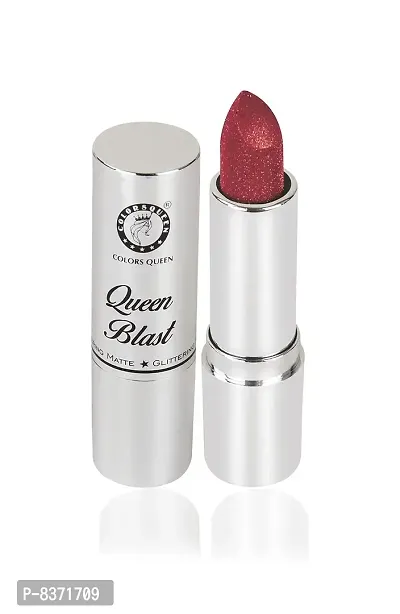 Colors Queen Glittering Matte Lipsticks (Wine Mehroon) `-thumb2