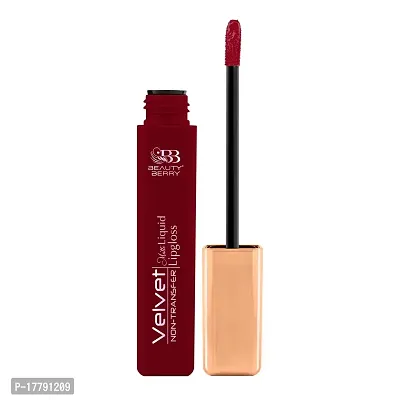 Beauty Berry Velvet Non Transfer Liquid Lipstick for Women (Play Date)-thumb3