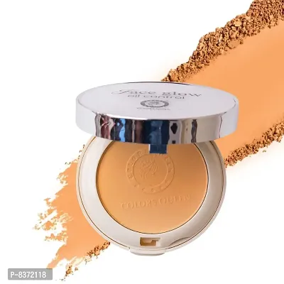Colors Queen Face Glow Oil Control Compact Powder
