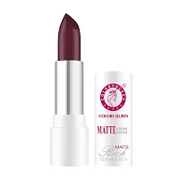 Colors Queen Rich Matte Lipstick (Royal Maroon, 3.8g)-thumb2