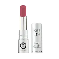 Colors Queen Kiss Lips Matte Lipstick Smudge Proof and Non Transfer Creamy Matte Long Stay Lipstick for Women (Mauve Fling)-thumb2