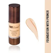 BEAUTY BERRY BASE FOUNDATION WITH PRIMER OIL FREE  WATER PROOF (IVORY)-thumb1
