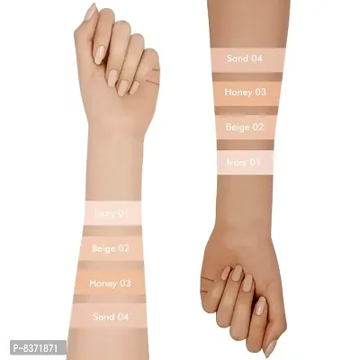 Colors Queen Very Me Perfect Skin Glow Foundation (Ivory 30g)-thumb5