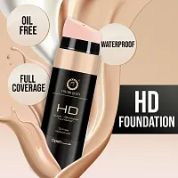 COLORS QUEEN HD Super Blend able Oil-Free Matte Water Proof Foundation (IVORY) Matte Finish-thumb3