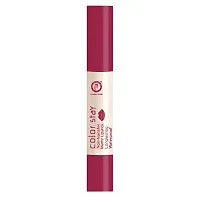 Colors Queen Kiss Proof Non Transfer Matte Lipsticks (Mehroon)-thumb2