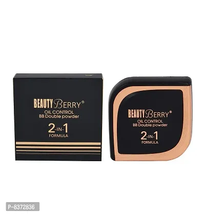 Beauty Berry Oil Control BB Double Powder 2 IN 1 Formula (Nude Beige)-thumb3