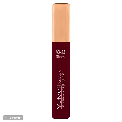 Beauty Berry Velvet Non Transfer Liquid Lipstick for Women (Blood Merry)-thumb4