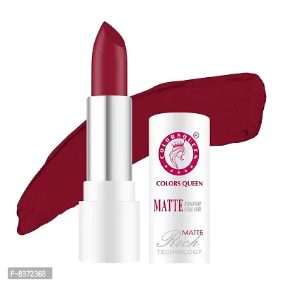 Colors Queen Rich Matte Lipstick (Matte Red, 3.8g)