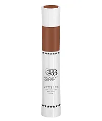 Beauty Berry Matte Lips 2 IN 1 Long Lasting Gloss Matte Lipstick (Expresso)-thumb1