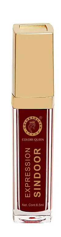 Colors Queen Waterproof Expression Matte Sindoor Pack of 2 (Red  Maroon)-thumb1