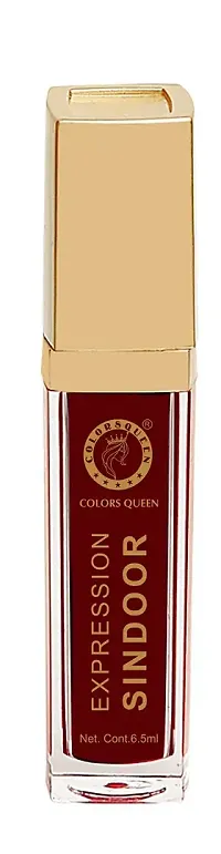 Colors Queen Waterproof Expression Matte Sindoor Pack of 2 (Red  Maroon)-thumb2