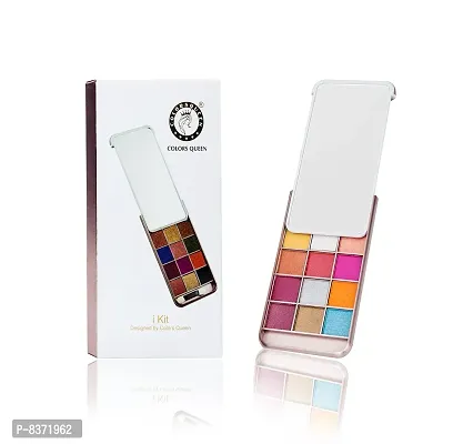 Colors Queen I Kit Eyeshadow With Puff Blender (packof2)-thumb3