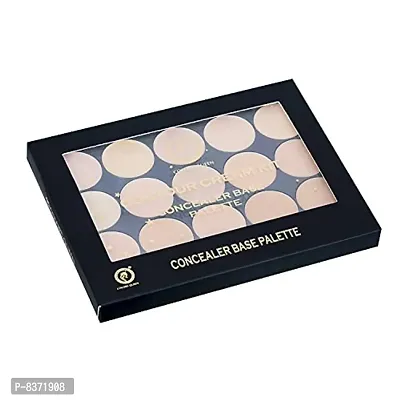 COLORS QUEEN CONTOUR CREAM KIT CONCEALER BASE PALETTE (BK_15)-thumb3