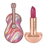 Colors Queen Rock Star Violin Matte Lipstick {Pink Peonies}-thumb2