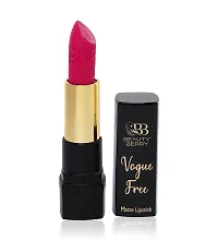 Beauty Berry Vogue Free Matte Lipstick (Glam Pink)-thumb1