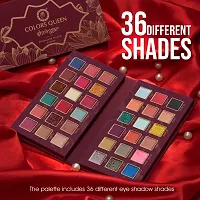 Classic Shringar Eyeshadow Palette | 36 Ultra Pigmented Colors Eyeshadow Palette | Long Wearing And Easily Blendable Eye Makeup Palette |36 Matte, Shimmer and Glitter Shades (54G)-thumb2