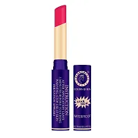 Colors Queen LIPSTICK STAR Premium Waterproof Non Transfer Pure Matte, 18 Hours Stay Shade Pink-thumb2