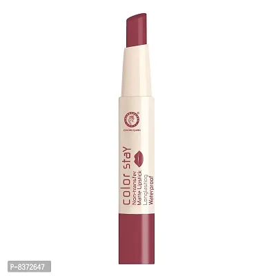 Colors Queen (NEW) Colors Stay Non Transfer Matte Lipstick (Nudit)-thumb3