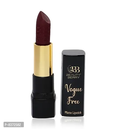 Beauty Berry Vogue Free Matte Lipstick (Chocolate)-thumb2
