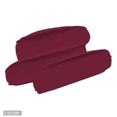 Colors Queen Kiss Proof Non Transfer Matte Lipsticks, Matte Finish - Bridal Maroon-thumb2