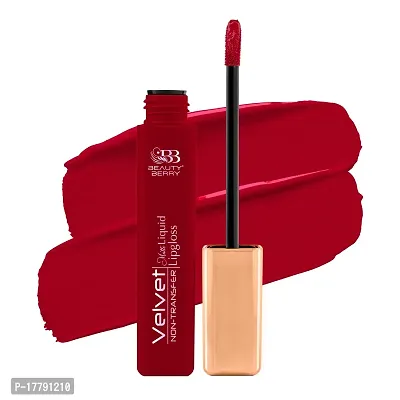 Beauty Berry Velvet Non Transfer Liquid Lipstick for Women (Date Night)