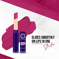 Colors Queen Non-Transfer Matte Lipstick 18Hrs Stay (Rani)-thumb1