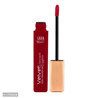 Beauty Berry Velvet Non Transfer Liquid Lipstick for Women (Date Night)-thumb3