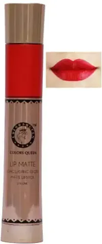 COLORS QUEEN Lip Matte 2in1 Long Lasting Gloss  Matte Lipstick (Yummy, 13 ml)-thumb1