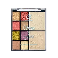 Classic Master Eyeshadow Palette| Shine On Face Makeup| Pigmented Eyeshadow, Easily Blendable Colour, Matte Finish, Lightweight, 01(18 Gram)-thumb1