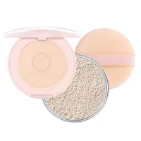 Colors Queen Highlighting Complexion Loose Powder + Compact(Honey Beige)-thumb1