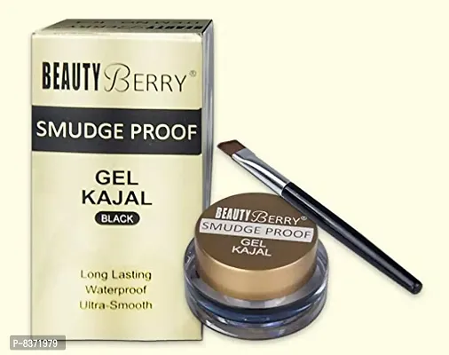 Beauty Berry K-4 Smudge Proof Gel Kajal, Black