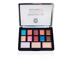 Colors Queen Gorgeous 13 Colors Eyeshadow Palette For Professional Make Up (002)-thumb1