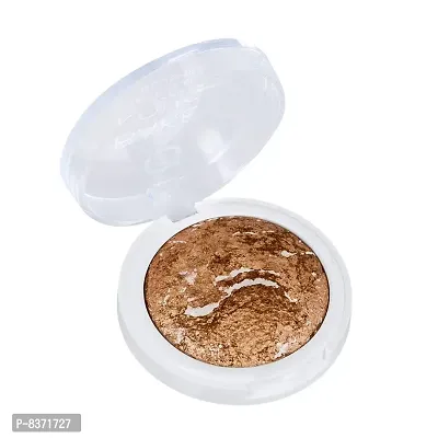 Colors Queen Terracotta Shimmer Blusher Contour (Copper Golden, 6g)-thumb0