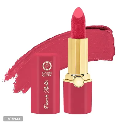 Colors Queen Non transfer French Matte Waterproof Matte Lipsticks (Baby Pink)